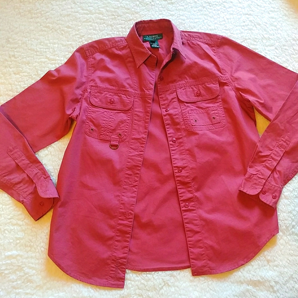 LAUREN RALPH LAUREN PETITE SHIRT